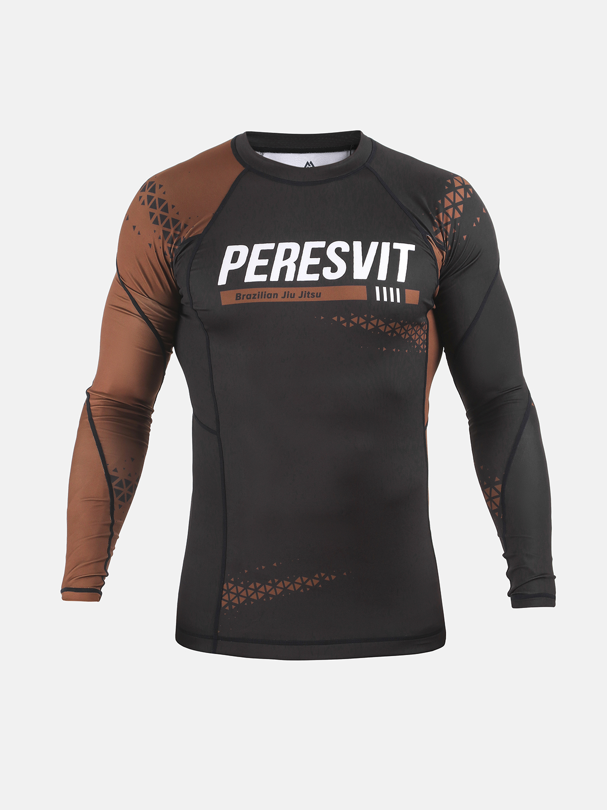 Peresvit Ranked Rashguard Longsleeve Brown, Photo № 8